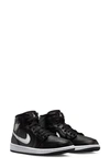Jordan Air  1 Mid Sneakers In Black/ White/ Black