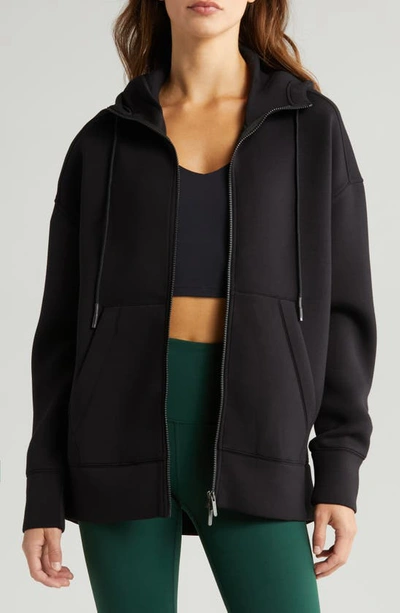 Zella Intention Zip Hoodie In Black