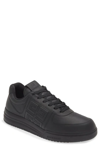 Givenchy G4 Low Top Trainer In Black