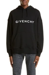 GIVENCHY GIVENCHY SLIM FIT LOGO GRAPHIC HOODIE