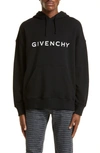 GIVENCHY SLIM FIT LOGO GRAPHIC HOODIE