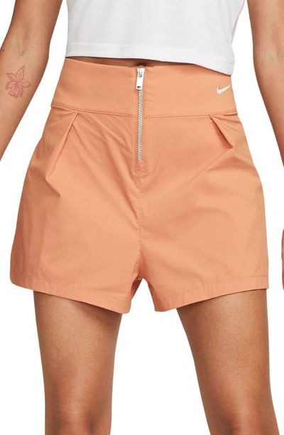 Nike Women's  Sportswear Collection Trouser Shorts In Brown