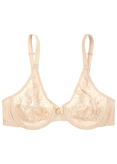 Wacoal Halo Lace Underwired Bra In Nude