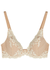 Wacoal Embrace Lace Plunge Bra In Nude