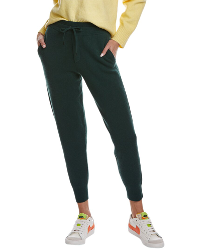 Burberry Cashmere-blend Pant In Green