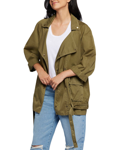 Current Elliott The Regiment Jacker Basil Jacket Jean In Green