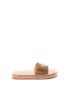 Tory Burch Bubble Jelly Slides In Brown