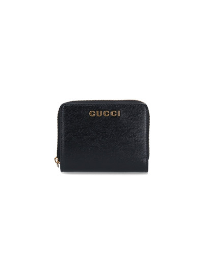 Gucci Mini Logo Wallet In Black  