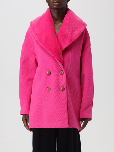 Hanita Coat  Woman Color Fuchsia In Fuchsia