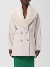 Hanita Coat  Woman Color Yellow Cream