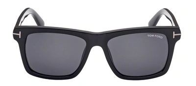 Tom Ford Buckley M Ft0906-n 01a Square Sunglasses In Grey