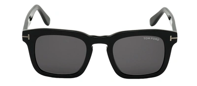 Tom Ford Dax M Ft0751-n 01a Square Sunglasses In Grey