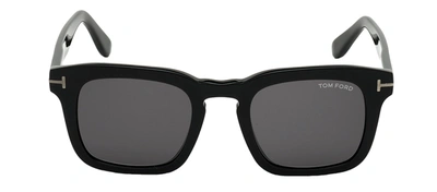 Tom Ford Dax 01a Square Sunglasses In Grey
