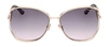Tom Ford Cut-out Metal & Acetate Butterfly Sunglasses In Grey