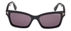 Tom Ford Mikel 01a Cat Eye Sunglasses In Grey