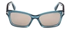 Tom Ford Mikel W Ft1085 90l Cat Eye Sunglasses In Grey