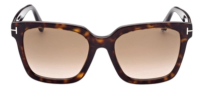 TOM FORD SELBY 52F SQUARE SUNGLASSES