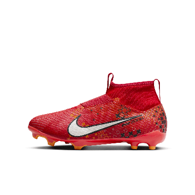 Nike Jr. Mercurial Superfly 9 Pro Mercurial Dream Speed Little/big Kids' Fg High-top Soccer Cleats In Red