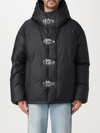 Craig Green Latch-fastening Hooded Puffer Jacket In Black