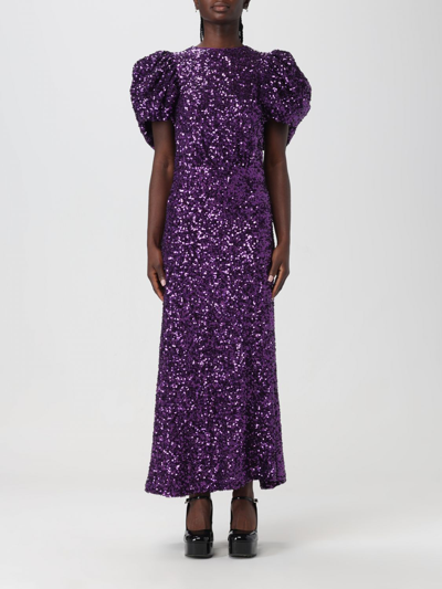 Rotate Birger Christensen Dress Rotate Woman Color Violet
