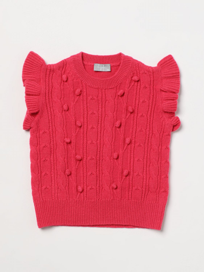 Il Gufo Jumper  Kids Colour Fuchsia