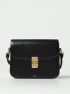 Apc A. P.c. Grace Leather Bag In Black