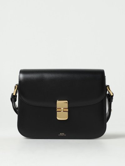 APC A. P.C. GRACE BAG LEATHER,F08435002
