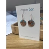 COPPER BEE JEWELLERY COPPER BEE COPPER GLOW DISC EARRINGS