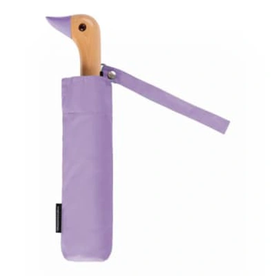 Lark London Original Duckhead Compact Umbrella In Purple