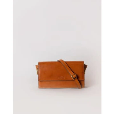 O My Bag Stella Cognac Classic Leather Bag In Brown