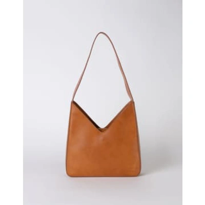 O My Bag Vicky Cognac Classic Leather Bag In Brown