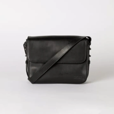 O My Bag Gina Black Classic Leather Bag