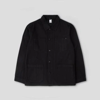 Mc Overalls Black Ripstop Chore Jacket