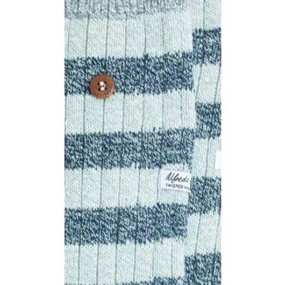 Alfredo Gonzales Striped Sock In Blue