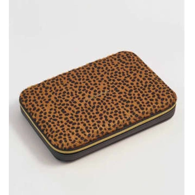Estella Bartlett Slim Jewellery Box Cheetah In Brown