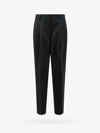 Totême Toteme Women Trouser With Double Pince In Black