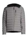 Aztech Mountain Men's Pyramid Hooded Puffer Jacket In Flat Light