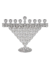 Olivia Riegel Sinclair Crystal & Silver Menorah