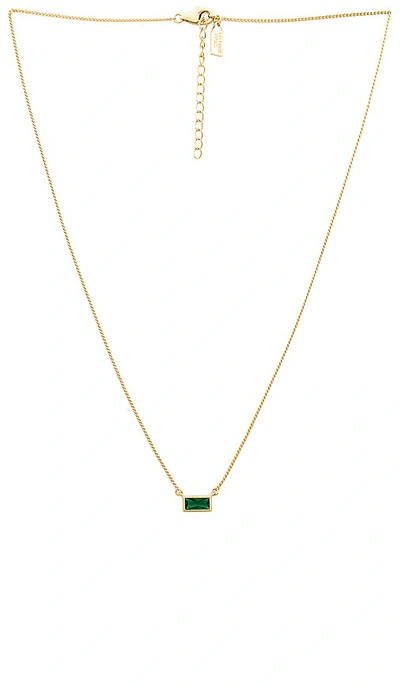 Electric Picks Jewelry Emerald Necklace