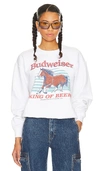 JUNK FOOD BUDWEISER CLYDESDALE SWEATER