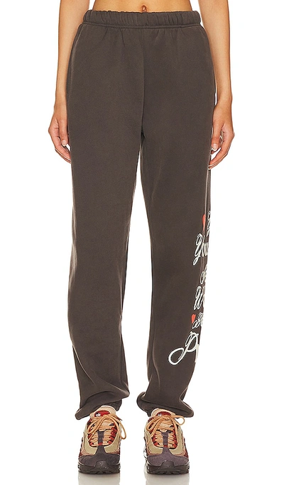 The Mayfair Group Proud Of You Sweatpants In Charcoal