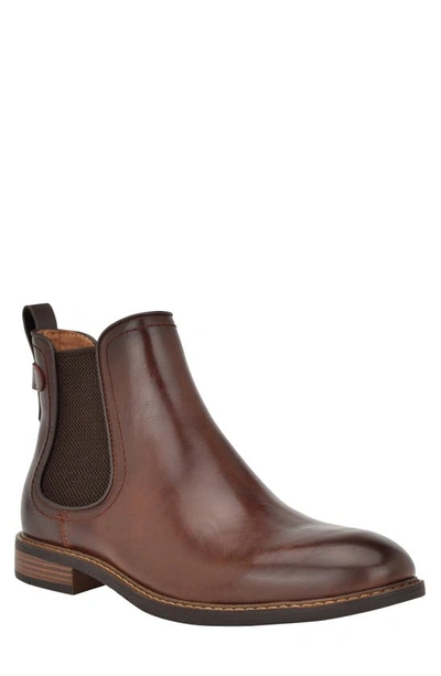 Tommy Hilfiger Men's Vitus Pull On Chelsea Boots In Cognac