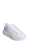 Adidas Originals Grand Platform Sneaker In White/ White/ Crystal White
