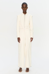 Jonathan Simkhai Doreen Jacket In Ivory