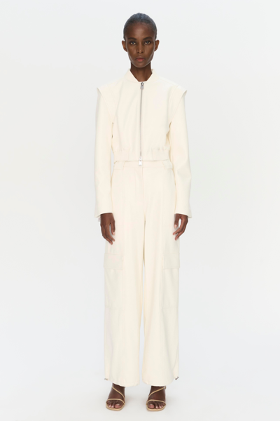 Jonathan Simkhai Doreen Jacket In Ivory