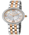 GV2 BY GEVRIL WOMEN'S VERONA TWO-TONE STAINLESS STEEL WATCH 37MM
