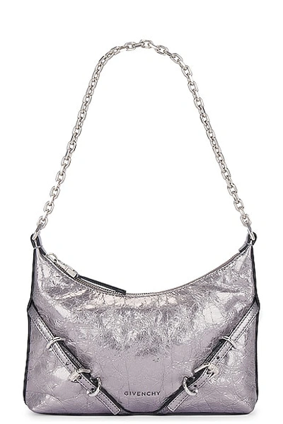 Givenchy Voyou Party Bag In Silver