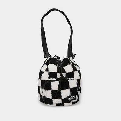 Vans Abd Bucket Bag In Black Marshmallow Checker