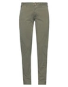 Blauer . Man Pants Military Green Size 29 Cotton, Elastane
