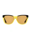 Victoria Beckham Rectangular Vb639s Sunglasses Woman Sunglasses Yellow Size 57 Acet